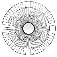 зеркало-солнце черное диаметр 102 см в Сургуте