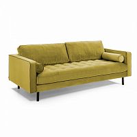 диван bogart sofa 2 двухместный темно-желтый от la forma (ex julia grup) в Сургуте