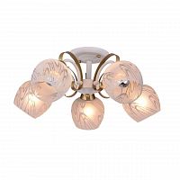 потолочная люстра toplight samantha tl3690x-05wg в Сургуте