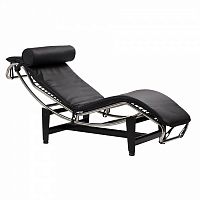 шезлонг chaise longue lc4 черный в Сургуте