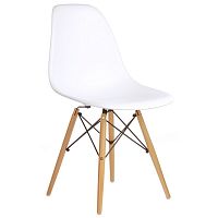 стул деревянный pc-015 белый (eames style) в Сургуте