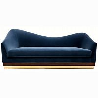 диван hughes sofa прямой синий в Сургуте