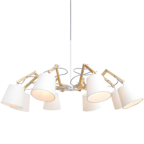 подвесная люстра arte lamp pinoccio a5700lm-8wh в Сургуте