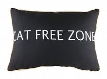 подушка с надписью cat free zone в Сургуте