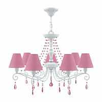 подвесная люстра lamp4you provence e4-07-wm-lmp-o-27-crl-e4-07-pk-dn в Сургуте