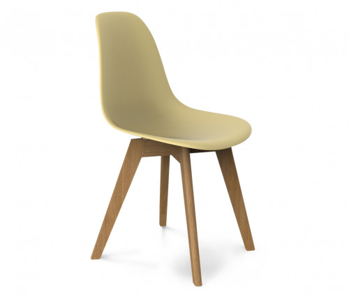 стул dsw бежевый s39 (eames style) в Сургуте