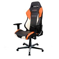 кресло геймерское dxracer drifting черно-бело-оранжевое в Сургуте