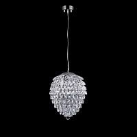 подвесной светильник crystal lux charme sp2+2 led chrome/transparent в Сургуте