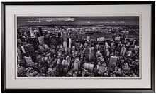 постер с паспарту в раме new york city from the empire state building в Сургуте