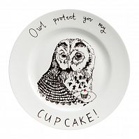 тарелка owl protect you my cup cake в Сургуте