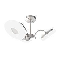 потолочная светодиодная люстра idlamp frittelle 107/3pf-ledwhitechrome в Сургуте