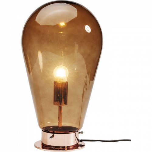 лампа настольная bulb коричневая в Сургуте