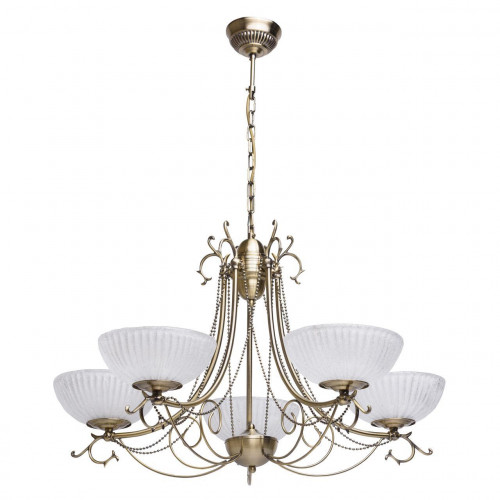 подвесная люстра mw-light фелиция 347017605 белая в Сургуте
