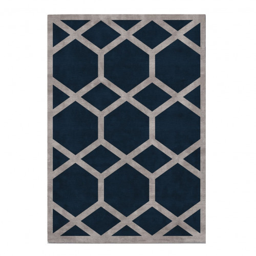 ковер ahston blue 200x290 синий в Сургуте