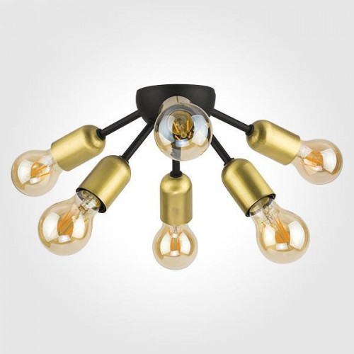 потолочная люстра tk lighting 1467 estrella black в Сургуте