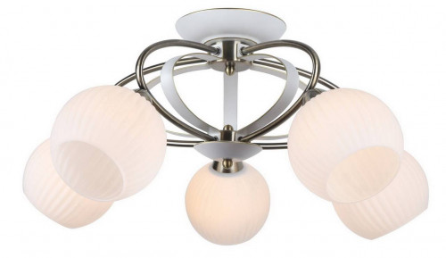 потолочная люстра arte lamp ellisse a6342pl-5wg в Сургуте