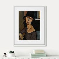 картина: jeanne hebuterne (au chapeau), 1917г. в Сургуте