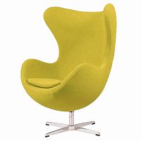 кресло egg chair оливковое в Сургуте