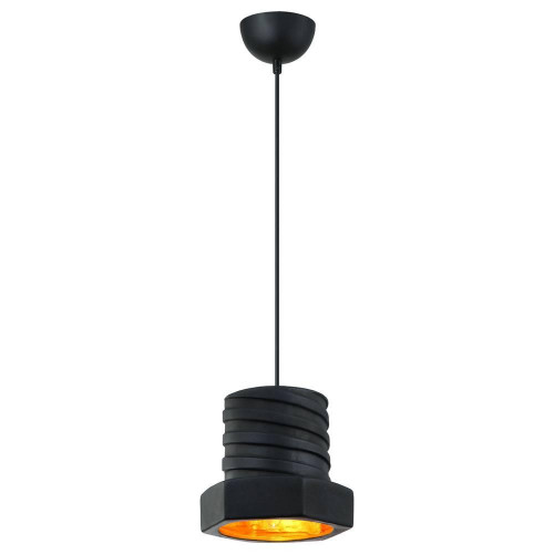 подвесной светильник arte lamp bijoux a6680sp-1bk в Сургуте