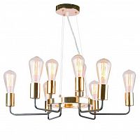 подвесная люстра arte lamp gelo a6001lm-9bk в Сургуте