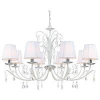 подвесная люстра arte lamp romana snow a1743lm-8wh в Сургуте