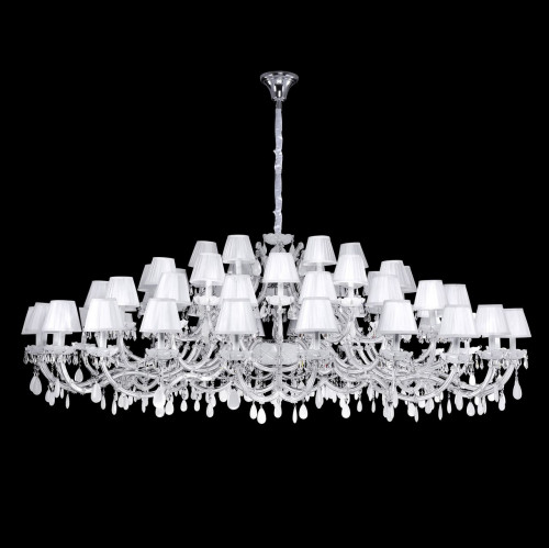 подвесная люстра crystal lux blanca sp60 белая в Сургуте