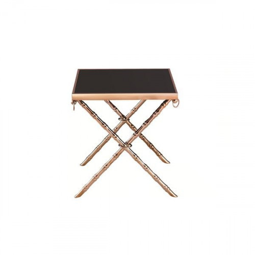 стол кофейный bamboo a серый, серебро, чёрный в Сургуте
