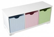 скамья kidkraft storage bench pastel (14565) в Сургуте