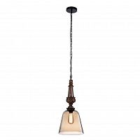 подвесной светильник crystal lux deco sp1 a amber в Сургуте