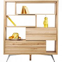 стеллаж bookcase коричневый в Сургуте