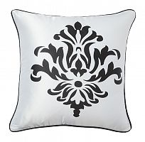 подушка с геральдическими лилиями fleur de lys ii white в Сургуте