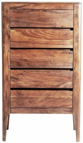 kare design комод высокий brooklyn nature, коллекция "красоты бруклина" 65*115*40, палисандр, коричневый в Сургуте