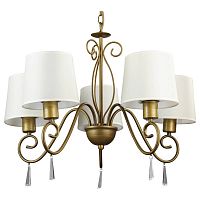 подвесная люстра arte lamp carolina a9239lm-5br в Сургуте