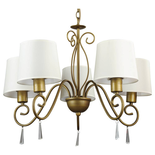 подвесная люстра arte lamp carolina a9239lm-5br в Сургуте