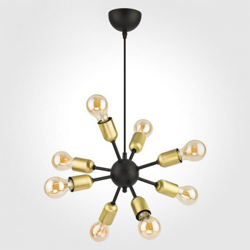 подвесная люстра tk lighting 1468 estrella black в Сургуте