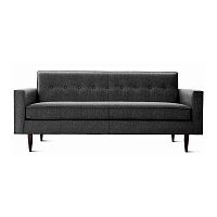 диван bantam sofa большой прямой темно-серый в Сургуте