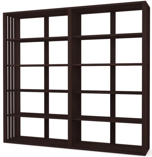стеллаж dilan black (230*44*212) в Сургуте