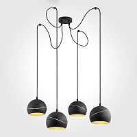 подвесная люстра tk lighting 2221 yoda black orbit в Сургуте