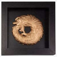 декор copper fish wood frame в Сургуте