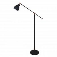 торшер arte lamp braccio a2054pn-1bk в Сургуте