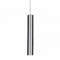 подвесной светодиодный светильник ideal lux ultrathin sp1 small round cromo в Сургуте