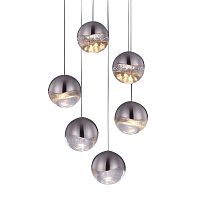 подвесной светильник globo 6u nickel от delight collection в Сургуте