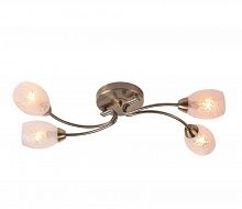 потолочная люстра idlamp carmina 201/4pf-oldbronze в Сургуте