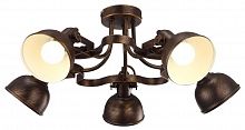 потолочная люстра arte lamp martin a5216pl-5br в Сургуте