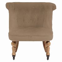 кресло amelie french country chair светло-коричневое в Сургуте