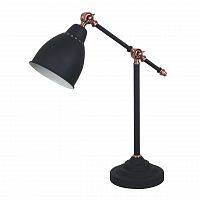 настольная лампа arte lamp braccio a2054lt-1bk в Сургуте