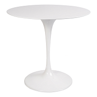 стол eero saarinen style tulip table top mdf d80 глянцевый белый в Сургуте