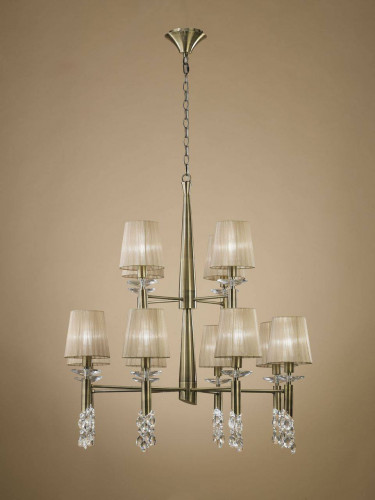 подвесная люстра mantra tiffany bronze 3870 в Сургуте