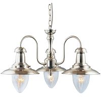 подвесная люстра arte lamp fisherman a5518lm-3ss в Сургуте