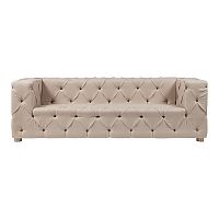 диван soho tufted прямой бежевый в Сургуте